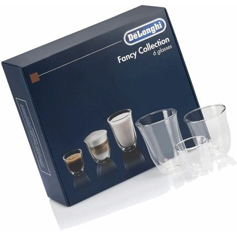 6 bicchieri termici trasparenti - Macchina da caffè, Caffettiera - DELONGHI - 4356416