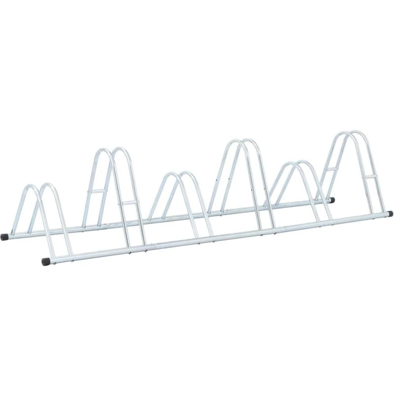 Bicycle Stand for 6 Bikes Floor Freestanding Galvanised Steel vidaXL
