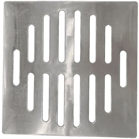 WOOSIEN 6" Bodenablaufabdeckung aus Edelstahl (quadratisch)