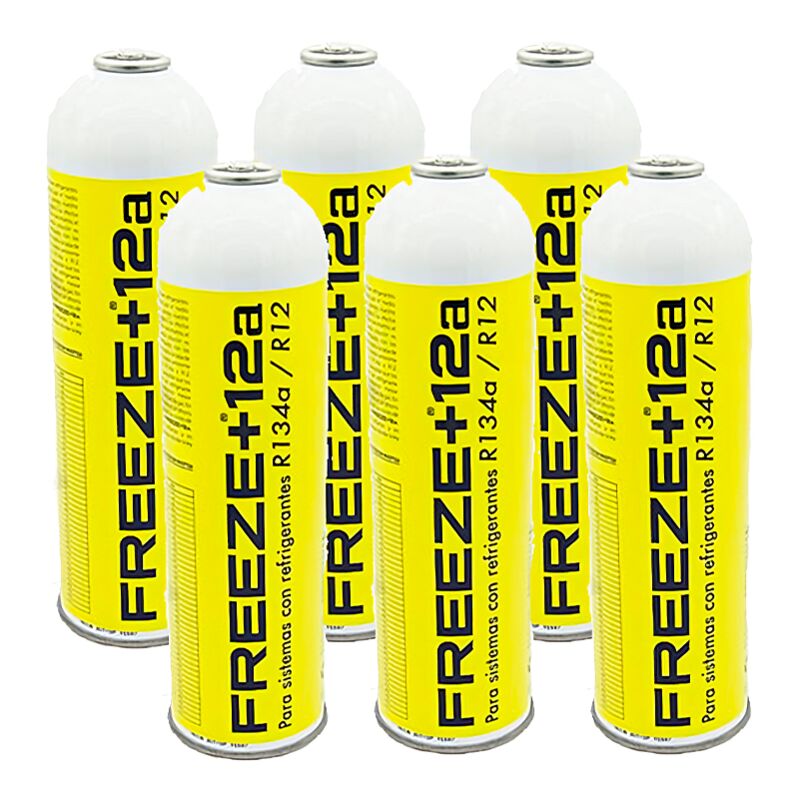 Image of 6 Freeze +12A 420GR Sostituire bottiglie di gas ecologico ecologico ecologico R12, R134A