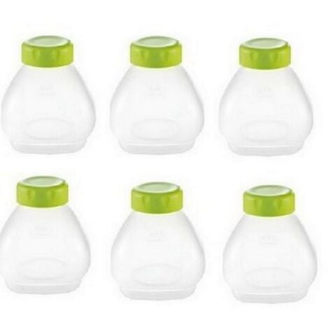 Seb - xf102000 - Lot de 6 petites bouteilles pour yaourtiŠre delices et  multi delices delices box