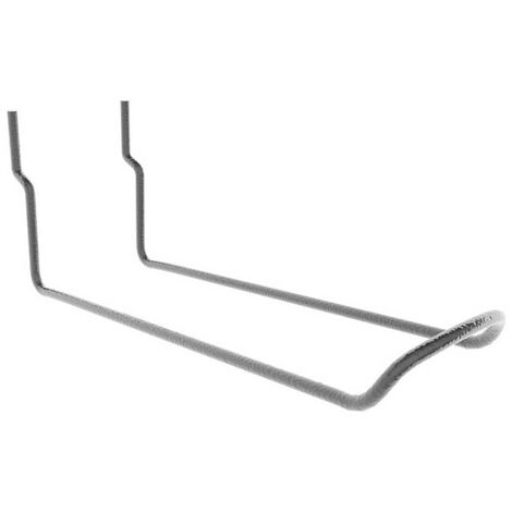 6 Broches double U 100 A2 pour fond perforé 100x30mm Simonrack