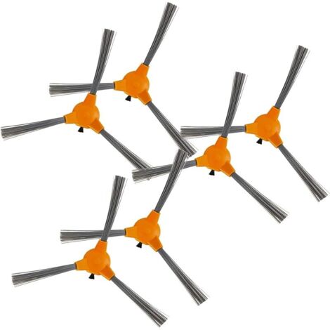 6 brosses latérales pour aspirateur robot Laresar Grande 1, accessoires de rechange pour robot aspirateur