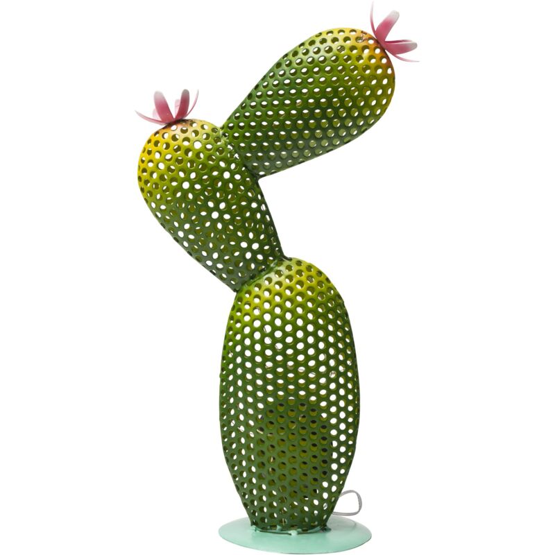 Image of 6 cactus solari a led bianchi