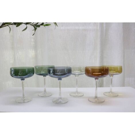 6 coupes de champagne Lucia D10,5xH15cm - Atmosphera créateur d'intérieur