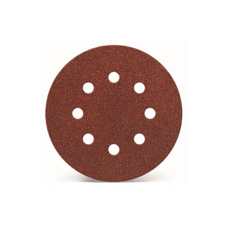 6 DISCOS LIJA 150MM 6 AGUJEROS VELCRO GR40 MSE MSEDF15040