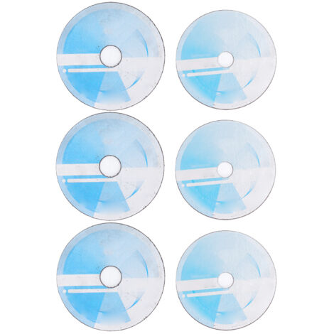 6 disques de coupe et meulage pour acier, fer et plastique - Jeu d'outils de coupe