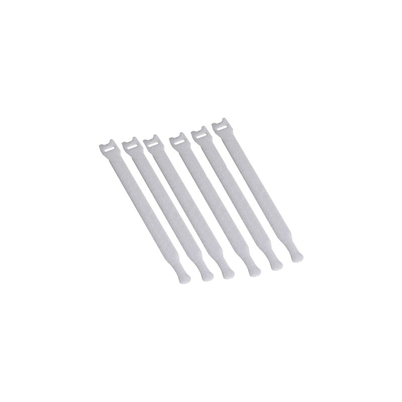 

6 easy magic ties cor branco 20x150mm