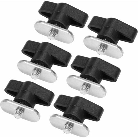 6 ensembles Kayak vis écrous matériel pour Rail canoë Kayak système de montage de piste accessoires de bateau de pêche