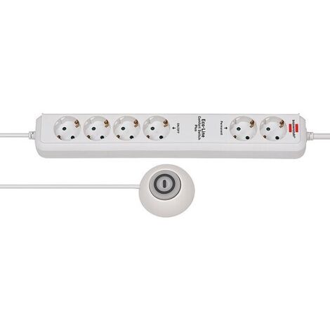 6-fach Steckdosenleiste Eco-Line Comfort Switch Plus - 1,5 m