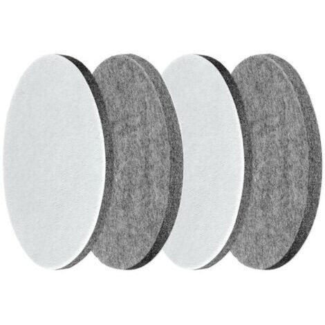6 Feutre de polissage 125 mm disque de polissage pour ponceuse excentrique tampon de polissage feutre verre tampons de polissage de voiture 125 mm tampon de feutre Velcro