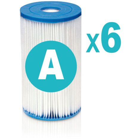 6 Filtri a cartuccia Intex Modello A