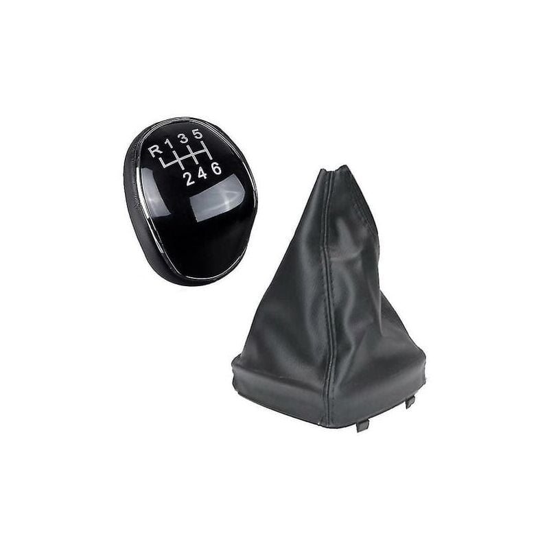 Image of 6-Gang-Leder-Schaltknauf für Ford Mondeo Iv S-Max C-Max