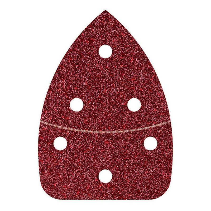 

6 Hojas de lijar adhesivas 98 x 139 mm Grano 120 - Wolfcraft