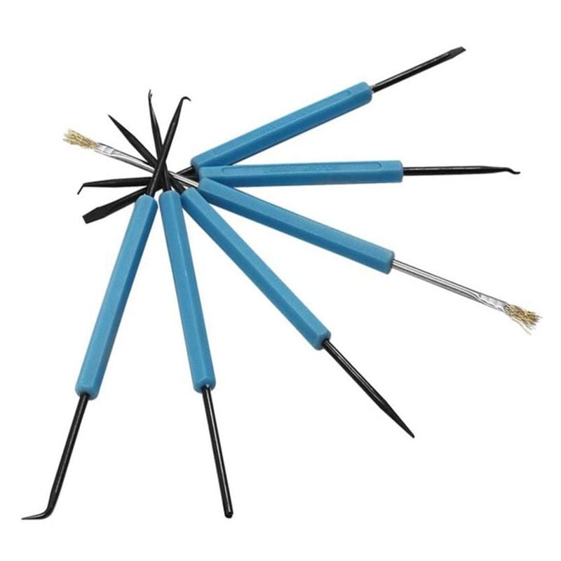 Image of SNQ - 6-in-1-Flussmittel-Werkzeugsatz, Hilfslötwerkzeug für elektronische Leiterplatten