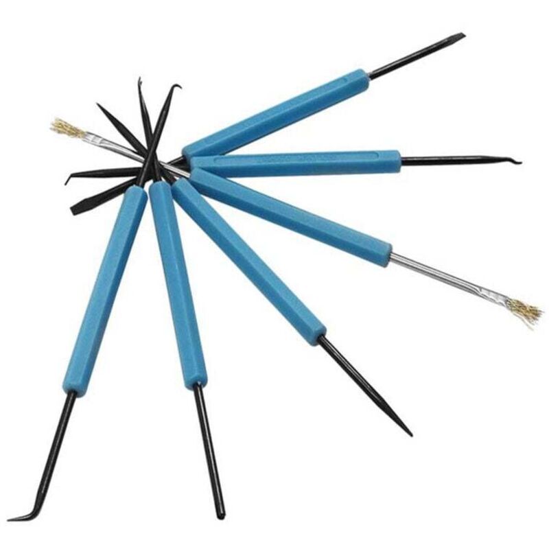 Image of SNQ - 6-in-1-Flussmittel-Werkzeugsatz, Hilfslötwerkzeug für elektronische Leiterplatten