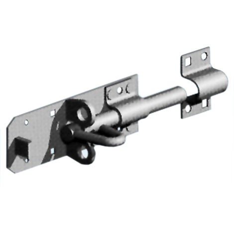 6 inch Brenton Sliding Bolt, Pad Lockable, Fits All Gates - Galvanised