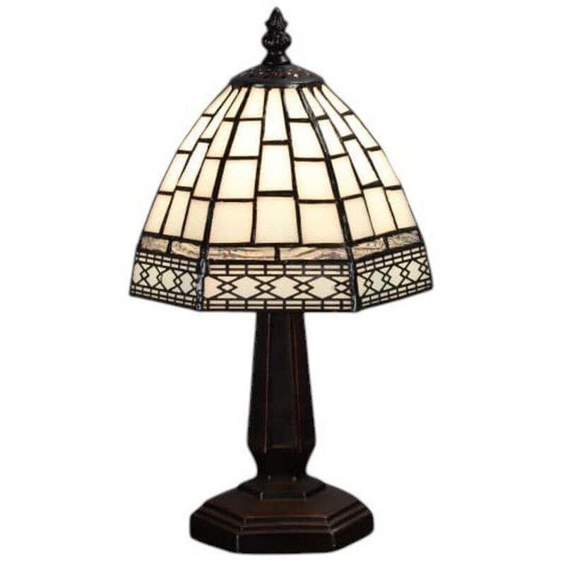 6 Inch Tiffany Lamp - L16 x W16 x H24 cm
