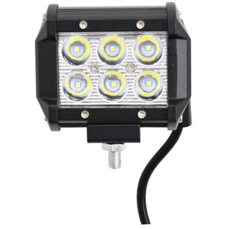 6 LED 18W Халогенна Водоустойчива Светлина Работна Лампа Promolink 10-30V за Ролбар АТВ, Джип