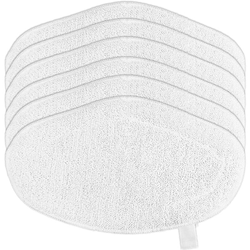 Cyslmuk - 6 lingettes pour Polti vaporetto sv440, mop de remplacement lavable pour SV440, SV450, Smart 100 t