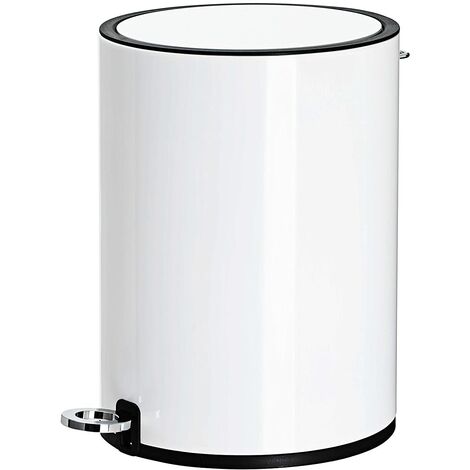 6 Litre Pedal Trash Can With Abs Lid And Plastic Inner