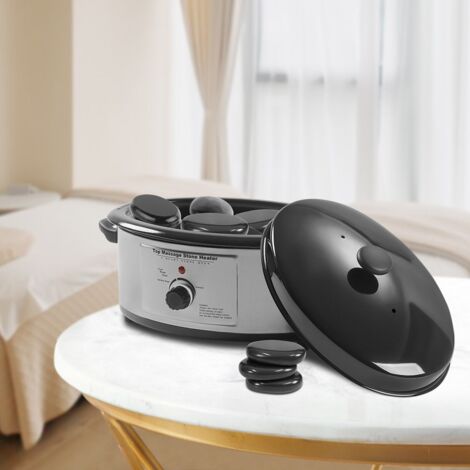 6 litres Massage Hot Stone Appareil de chauffage Salon de beauté Massage Pierre chaude 750W