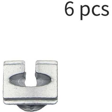 6 manchons à œillets de rechange pour débroussailleuses, manchons à œillets pour fil de débroussailleuse, accessoires pour débroussailleuses, têtes de débroussailleuses