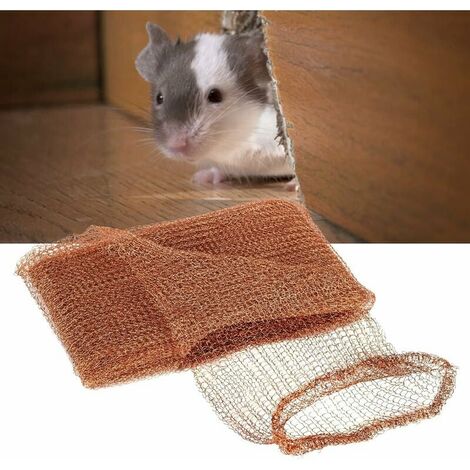 Piège à souris en laine de cuivre Robuste bricolage Anti-rat Filet