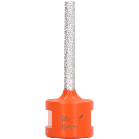 6-mm-Diamantfräser für Granit und Quarz, ideal zum Vergrößern und Formen von Oberflächen – 0,24 Zoll