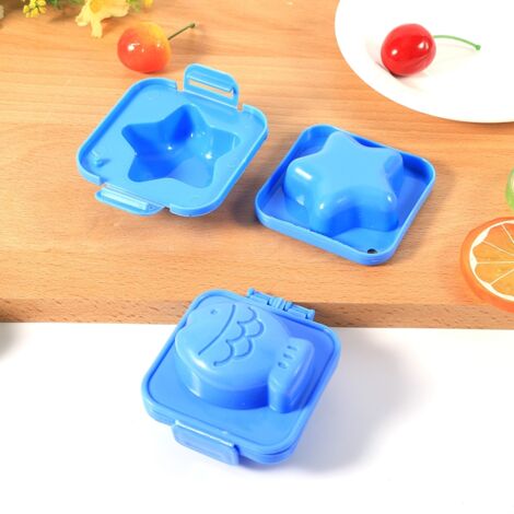 6 Moules à Œufs Amusants pour Cuisine Créative Enfants - Accessoires Bento DIY