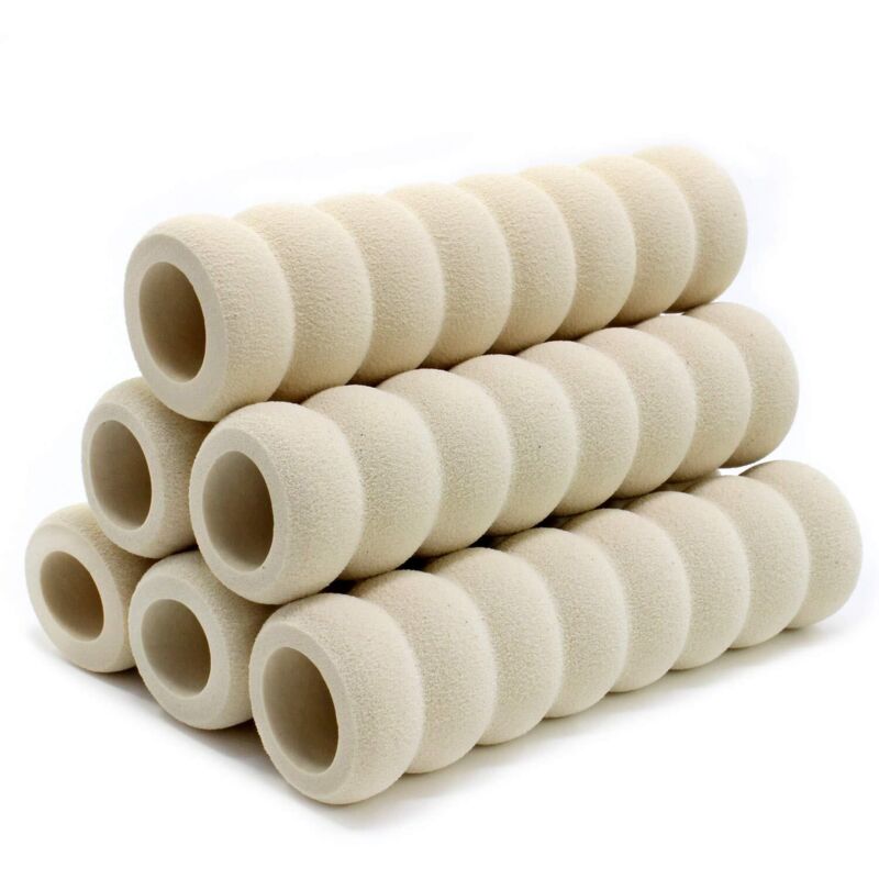6 Pack Poignée de Porte Housse de Protection, Porte de Sécurité Gant Doux Éponge pour Enfants(Beige)