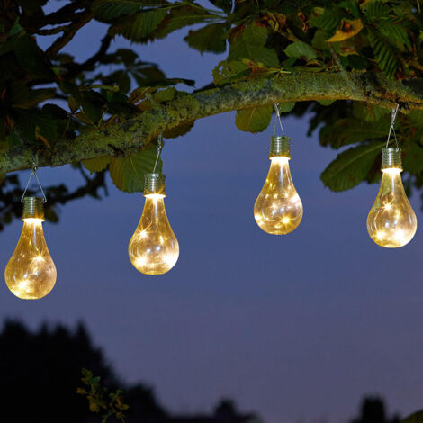 (6 Pack) Smart Solar LED Firefly Effect EUREKA! Light Bulbs Warm White