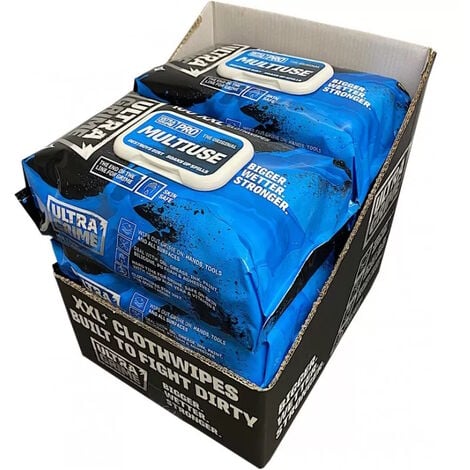 AUTRES 6 Pack Uniwipe Ultra Grime Ultragrime Industrial Multi-Purpose Cleaning Wipes X100 Wipes (600 Wipes)