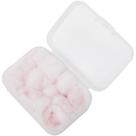 6 Paires de Bouchons d'Oreille en Cire Lavable Rose pour Dormir, Natation et Bruit
