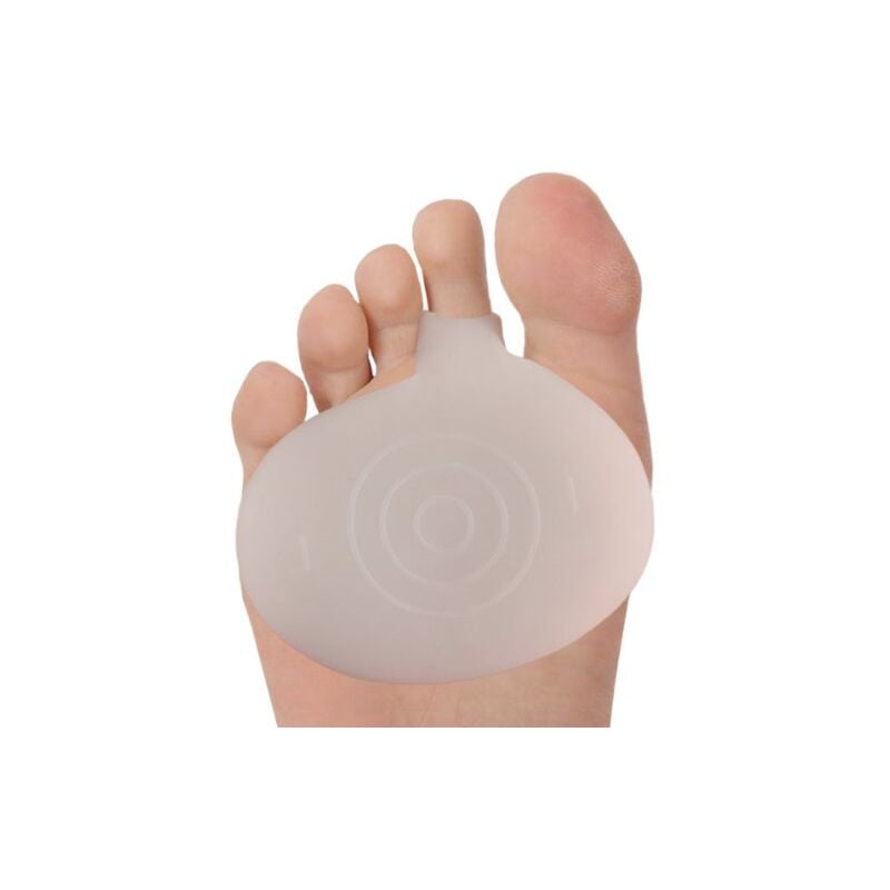 6 paires de semelles de soutien en gel de silicone pour la plante du pied