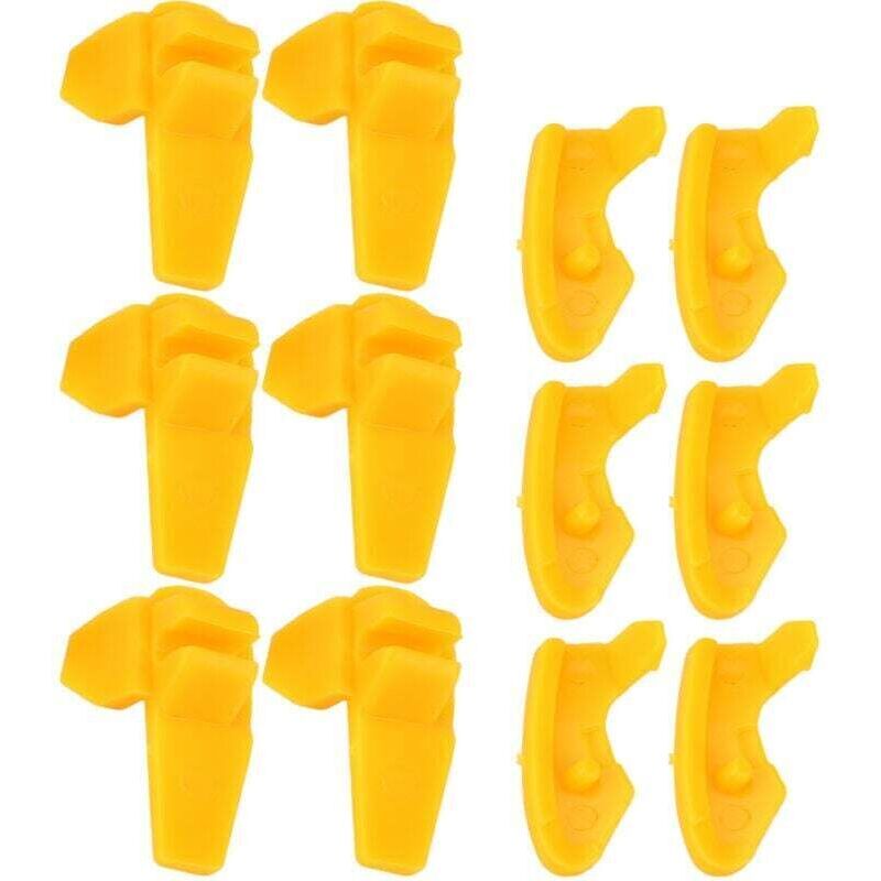 Image of 6 Paires Têtes De Canard Démontage Pneu Protecteur Jante Roue Pour Machine Changeur