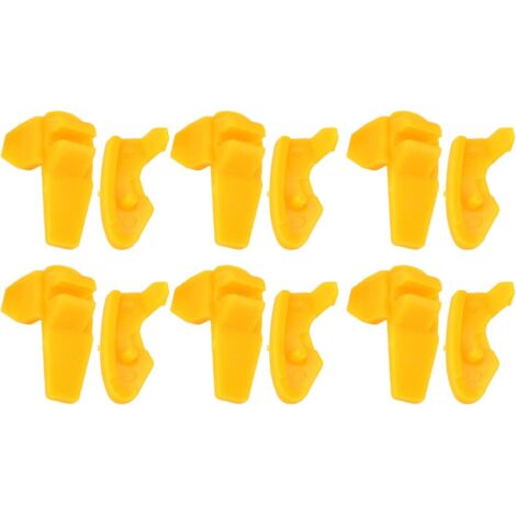 6 Pairs Tire Changing Rim Protectors Wear Resistant Tire Repair Tools Assemble Demount Heads for Tire Changing Machine