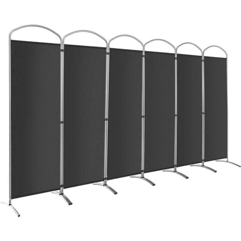 6 Panel Room Divider 188cm Folding Privacy Screen Portable Freestanding Divider