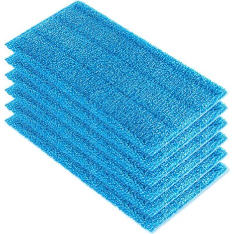 6 Panni in microfibra di ricambio progettati per Rowenta Clean