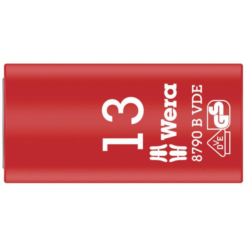 Wera - 8790 b vde 05004957001 6 pans extérieurs Douille vde 13 mm 3/8 (10 mm)