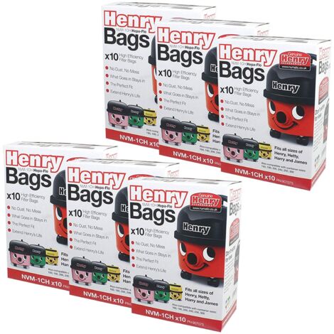 6 PAQUETES DE BOLSAS (x10) PARA ASPIRADOR NUMANTIC