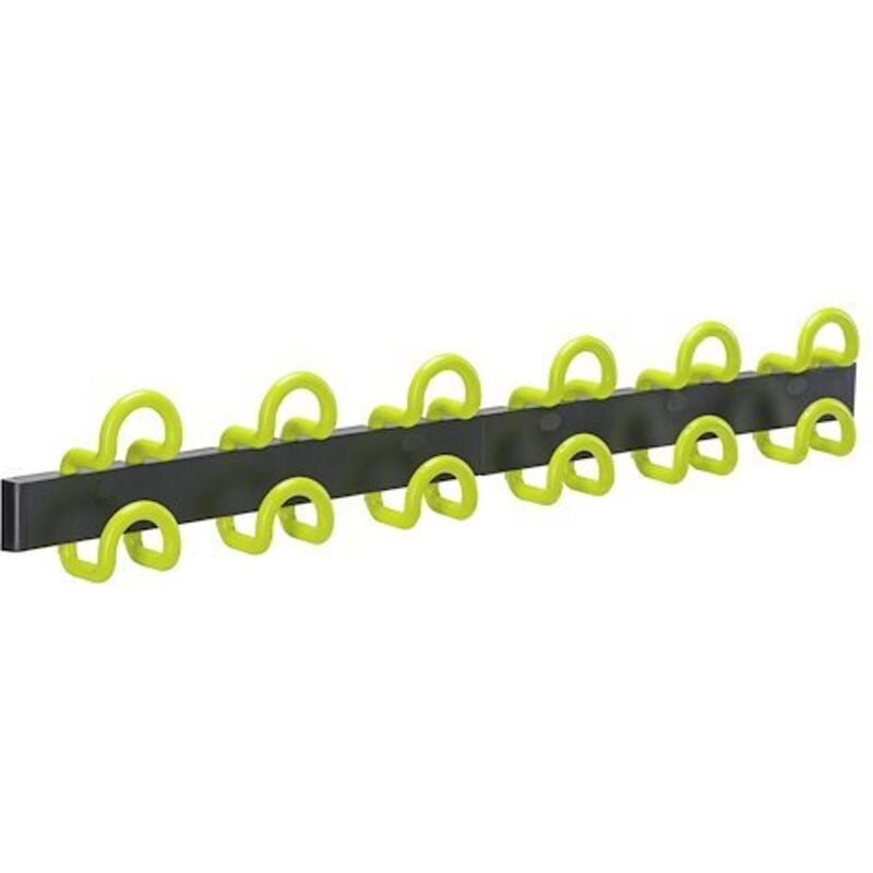 Unilux - 6 patères doubles Saga juxtaposables - anis