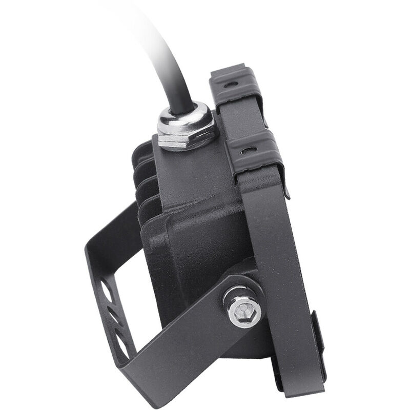 

6 PCS 10W 5ta generación 220V luz de inundación de sección ultrafina blanca cálida ordinaria