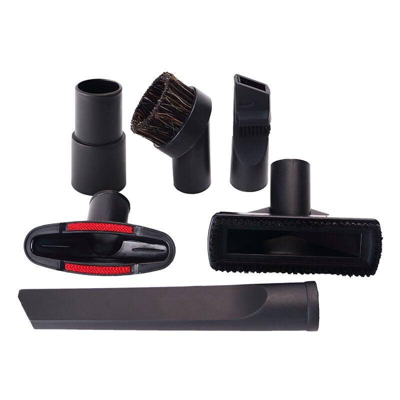 6 Pcs Accessoire Aspirateur Embout Aspirateur Brosse Aspirateur Universel avec Adaptateur Aspirateur Embout Aspirateur Brosse en pp pour Nettoyage,
