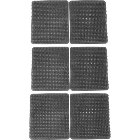 6 Pcs Chicken Nesting Box Pads PE Chicken Nesting Pads for Coop Chicken Egg Laying Accessory Grey