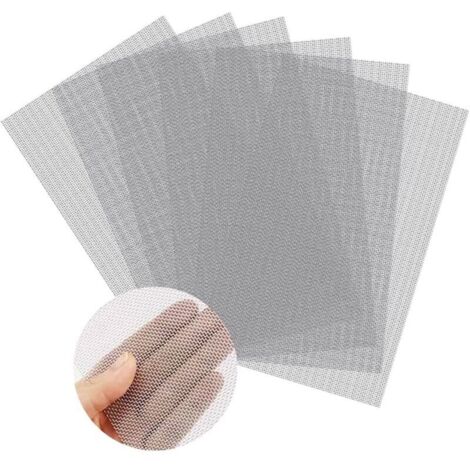 6 Pcs Grillage Anti-insecte Grillage Fin en Inox Acier Treillis Métallique Anti-rouille Grillage Petite Maille Anti-corrosion Treillis Jardin Maille Fine pour Filtre Gouttière Jardin-3020cm-RAPANDA