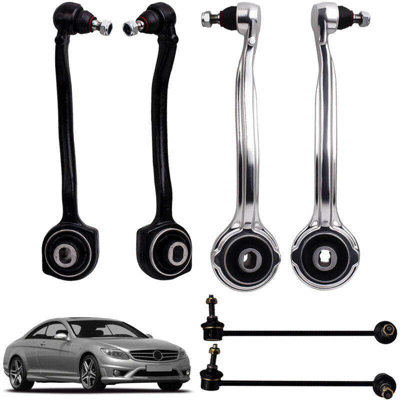Maxpeedingrods - 6 Pcs Kit Bras De Suspension for Mercedes-benz Classe c W203 Clc Cl203 Clk C209