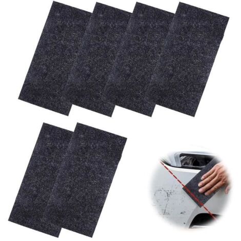 6 Pcs Nano Sparkle Cloth,Nano Sparkle,Chiffon, Pour Carrosserie, Convient À Toutes Les Couleurs