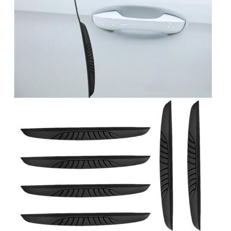 6 Pcs Protection Portiere Voiture,Protection Porte de Voiture,Protections pour Portières Auto,Protection du Bord D'automobile Rétroviseur,Voiture Bandes Anti Collision,pour Tous Les Véhicules
