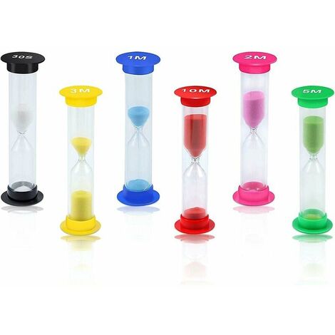 3 minutes colorées Sablier Sandglass Sand Clock Douche Timer Tooth Brossage  Timer Sablier